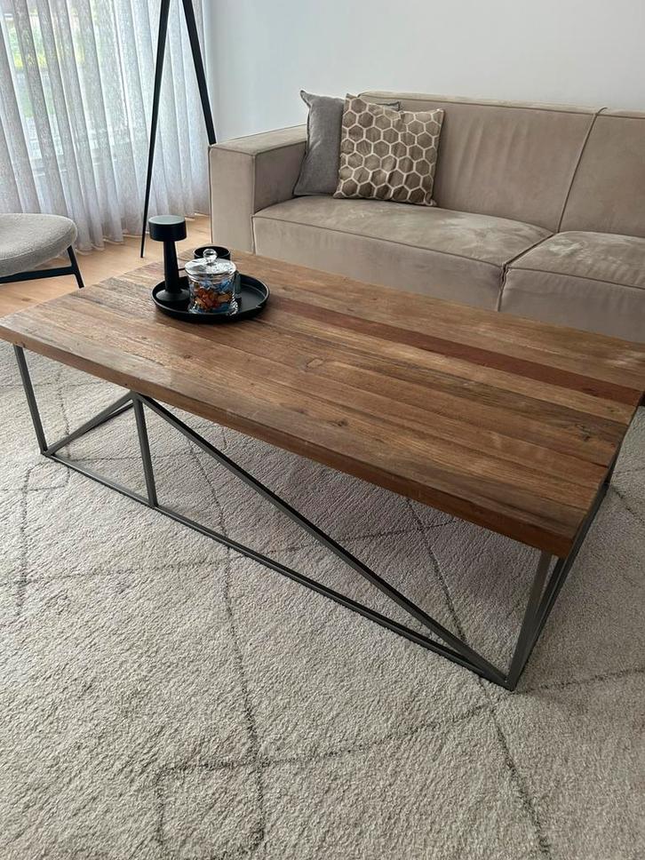 Salontafel 140x80. Mag meteen worden opgehaald!, Huis en Inrichting, Tafels | Salontafels, Gebruikt, Minder dan 50 cm, 50 tot 100 cm