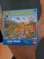 4 xPUZZELS 4 x1000 STUKS COMPLEET ALS NIEUW, Ophalen, 500 t/m 1500 stukjes, Zo goed als nieuw