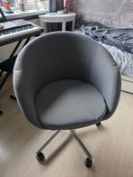 bureaustoel, Huis en Inrichting, Ophalen, Gebruikt, Grijs, Bureaustoel
