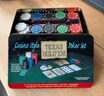 Pokerset Texas Hold’em, Hobby en Vrije tijd, Gezelschapsspellen | Kaartspellen, Ophalen, Gebruikt