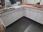 Keuken jaren 60/70 merk franke, Ophalen, Gebruikt, Wit, Hoekkeuken