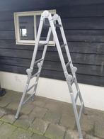 vouwladder, Doe-het-zelf en Verbouw, Ladders en Trappen, 2 tot 4 meter, Gebruikt, Ophalen