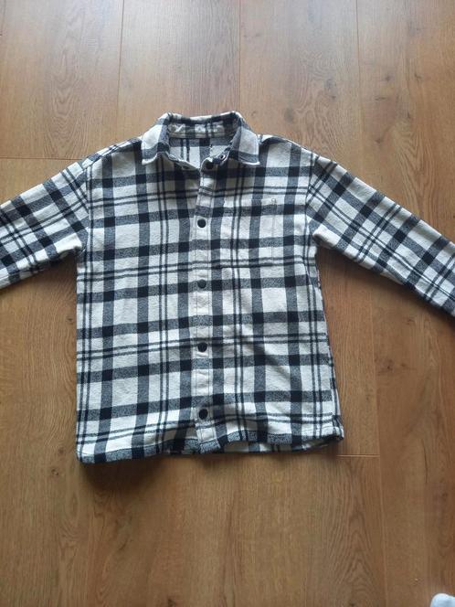 Pocket overshirt shoeby overhemd bloes 146 - 152, Kinderen en Baby's, Kinderkleding | Maat 146, Zo goed als nieuw, Jongen, Overhemd of Blouse