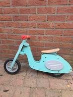 Houten Loopfiets - Vespa Stijl, Kinderen en Baby's, Speelgoed | Buiten | Voertuigen en Loopfietsen, Ophalen, Zo goed als nieuw