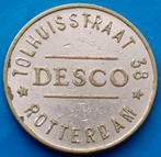 Token Desco Tolhuisstraat 38 Rotterdam, Ophalen of Verzenden, Overige materialen, Nederland