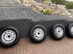 Camperbanden Continental Vanco en velgen 225/75R16CP 5x130, Caravans en Kamperen, Camper-accessoires, Ophalen, Gebruikt