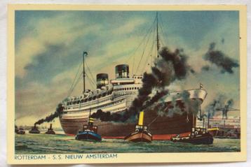 Rotterdam S.S. Nieuw Amsterdam HAL met sleepboten beschikbaar voor biedingen