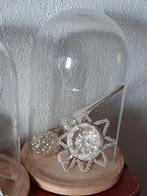 Stolp +houten onderbordje  ,stoer brocante ,decoratie, Ophalen