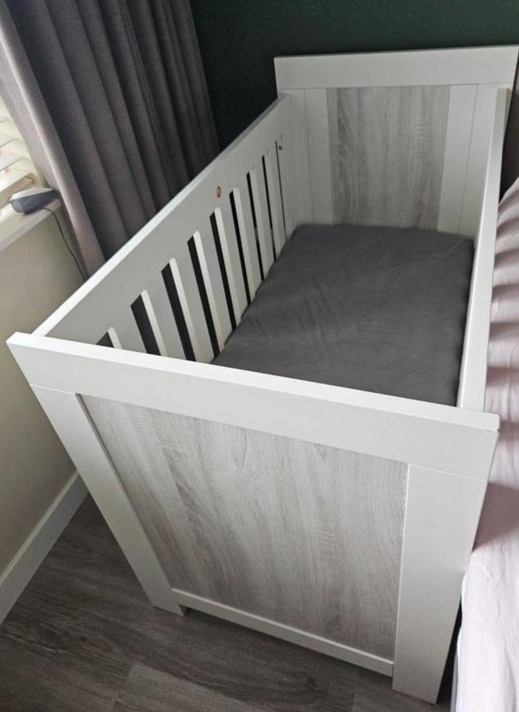 Interbaby ledikant/meegroeibed, Ophalen, Gebruikt, 180 cm of meer, 85 tot 100 cm