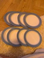 Bo Camp Blauw Melamine Borden Set - 8 stuks, Ophalen of Verzenden, Gebruikt