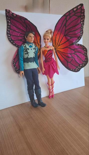 Barbie Mariposa set met Prins Carlos beschikbaar voor biedingen