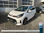 KIA Picanto GT-Line,leder,carplay,navi,camera,stoelverw. all, Voorwielaandrijving, Gebruikt, Wit, Leder
