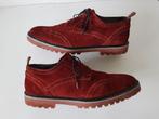 Floris van Bommel maat 41.5 nette roest rood bruine brogues, Overige kleuren, Verzenden, Floris van Bommel, Gedragen