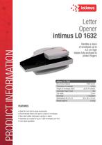 Intimus LO1632 opener, Zakelijke goederen, Kantoor en Winkelinrichting | Kantoorartikelen, Ophalen of Verzenden, Nieuw zonder verpakking
