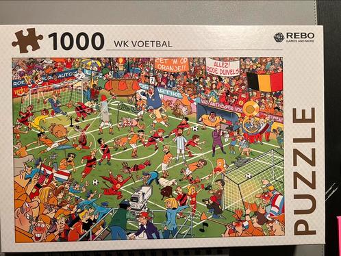 Puzzel 1000 stukjes VOETBAL, Hobby en Vrije tijd, Denksport en Puzzels, Zo goed als nieuw, Ophalen of Verzenden