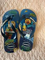 Havaiana Minecraft maat 31/32, Kinderen en Baby's, Kinderkleding | Schoenen en Sokken, Ophalen of Verzenden, Zo goed als nieuw