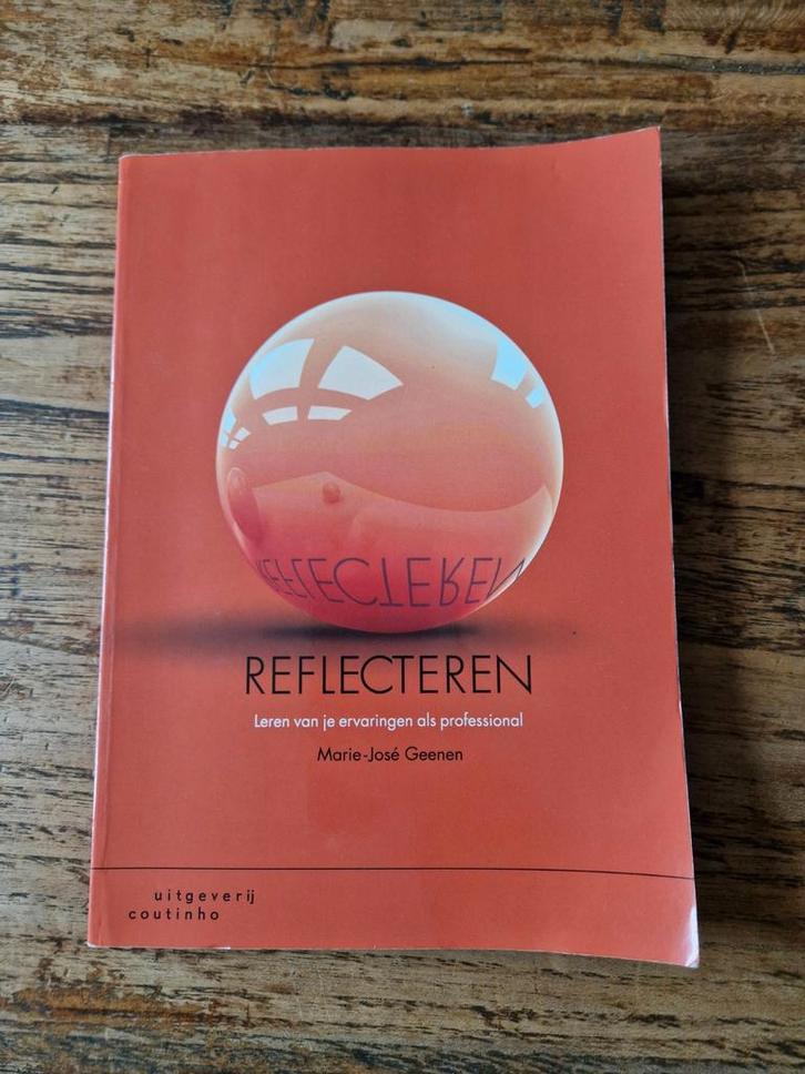 Reflecteren - Marie-José Geenen (Zo goed als nieuw), Boeken, Studieboeken en Cursussen, Zo goed als nieuw, HBO, Ophalen of Verzenden