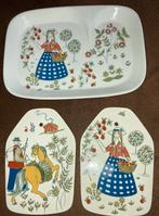 Mooie set Norge Noorwegen Servies Figgjo 1960 PPSTK!!!, Gebruikt, Verzenden, Bord(en), Overige stijlen
