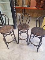 3st thonet barkrukken, Ophalen, Gebruikt, 60 tot 90 cm