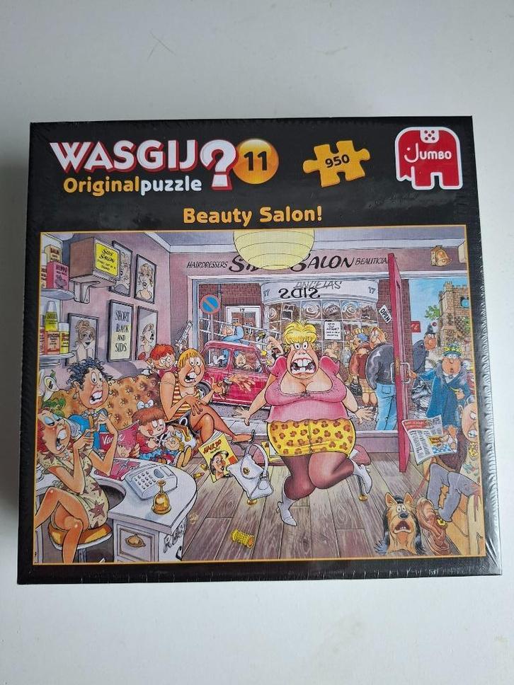 Wasgij? Originalpuzzle no 11 - Beauty Salon! (950st), Hobby en Vrije tijd, Denksport en Puzzels, Zo goed als nieuw, Legpuzzel