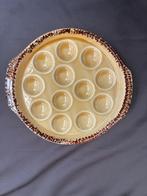 GIEN  Antieke Franse slakkenborden - assiettes à escargots, Ophalen of Verzenden