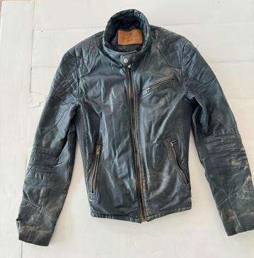 Goosecraft leren Biker904 jacket (M)