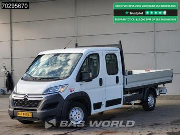 Citroën Jumper 140PK Open Laadbak Dubbele Cabine Euro6 Prit beschikbaar voor biedingen