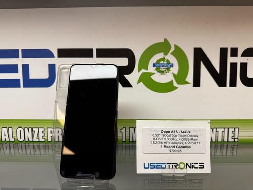 Oppo A16 - 64GB | Android 11 | 13 MP Camera, Telecommunicatie, Mobiele telefoons | Overige merken, Gebruikt, Zonder abonnement