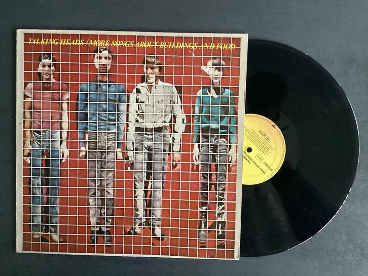 Talking Heads - More Songs About Buildings and Food LP, Cd's en Dvd's, Vinyl | Rock, 12 inch, Ophalen of Verzenden
