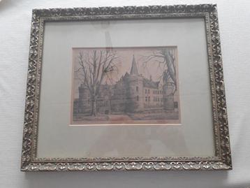 Afbeelding in lijst van Kasteel Helmond beschikbaar voor biedingen