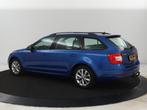 Skoda Octavia Combi 1.0 TSI Greentech Ambition Business | Tr, Auto's, Stof, Gebruikt, Blauw, 49 €/maand