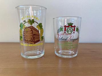 2x wijnglaasje van 2 Duitse wijnhuizen beschikbaar voor biedingen