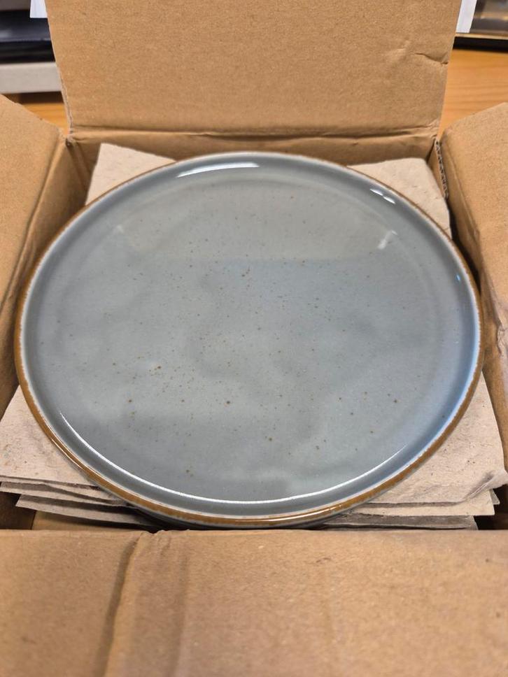 Bonbistro Bordjes - 6 stuks - Ref. 740701, Huis en Inrichting, Keuken | Servies, Nieuw, Bord(en), Effen, Aardewerk, Ophalen