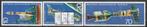 DDR Sojus-Apollo Michel 2083-5 Nr.A306p, Postzegels en Munten, Verzenden, DDR, Postfris