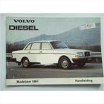 Volvo 240 Diesel Instructieboekje 1984 #1 Nederlands, Auto diversen, Handleidingen en Instructieboekjes, Ophalen of Verzenden