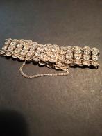 Zilveren  armband  antiek lengte 18,5 cm, Ophalen of Verzenden