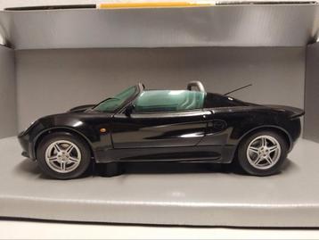 Lotus Elise Roadster zwart Chrono metal 1:18 KRD beschikbaar voor biedingen