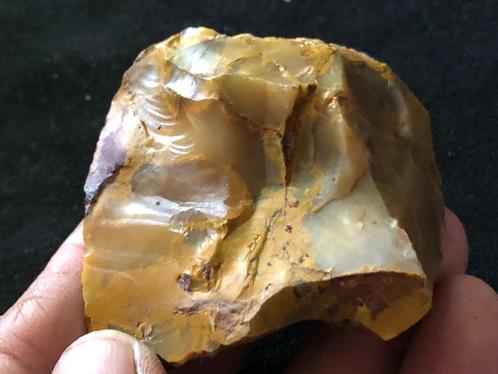 Bodemvondst Steentijd Fontmaure JASPIS 55000 jr Prehistorie, Antiek en Kunst, Curiosa en Brocante, Ophalen