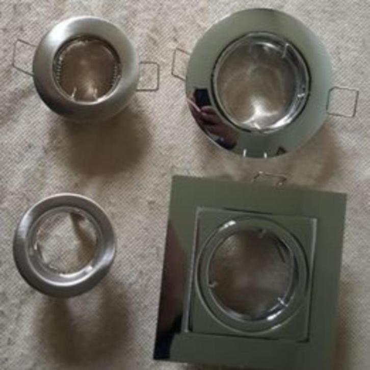 Licht spots: Diverse maten, Huis en Inrichting, Lampen | Spots, Nieuw, Plafondspot of Wandspot, Metaal of Aluminium, Led, Inbouw