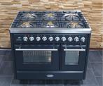Luxe Fornuis Boretti Majestic100cm antraciet GASOVEN 6pits, 60 cm of meer, Ophalen of Verzenden, Zo goed als nieuw, Energieklasse A of zuiniger