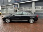 Volvo S80 3.2 Momentum Yongtimer Bj 2007 Leer,Navi,17Inch,Cr, Auto's, 238 pk, Zwart, 1553 kg, Zwart