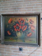 Klaprozen op doek, Ophalen