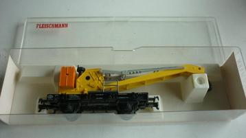 Fleischmann H0 5019 Wyhlen kraanwagon in ovp beschikbaar voor biedingen