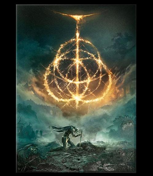 Elden Ring - Limited Edition Displate, Verzamelen, Posters, Nieuw, Film en Tv, Rechthoekig Staand, Ophalen of Verzenden