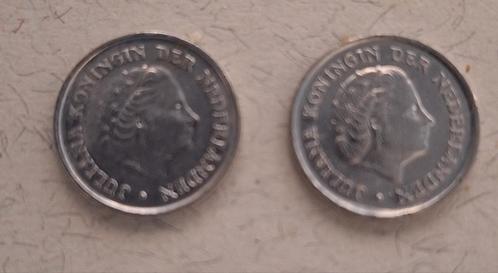 7 Dubbeltjes Koningin Juliana nikkel oude muntjes 10 cent, Postzegels en Munten, Munten | Nederland, Setje, 10 cent, Koningin Juliana
