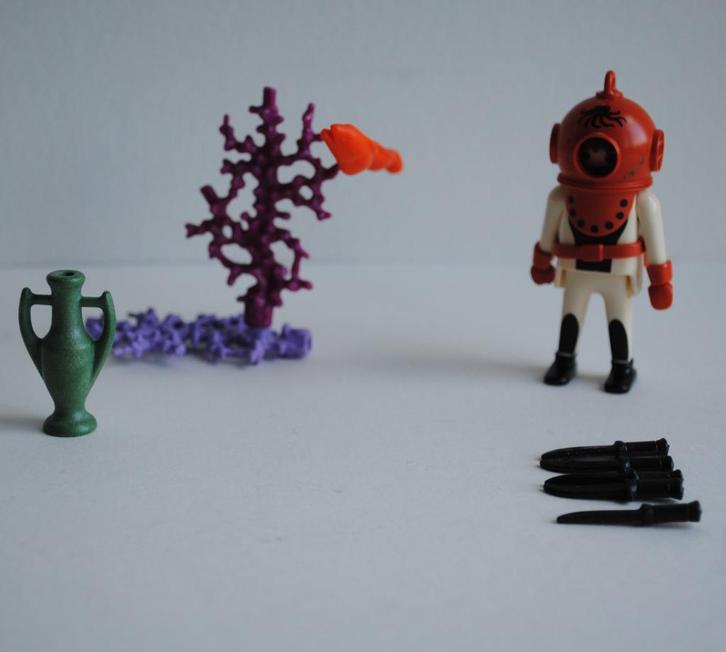 Playmobil no. 3949 - Diepzeeduiker, Kinderen en Baby's, Speelgoed | Playmobil, Zo goed als nieuw, Ophalen of Verzenden