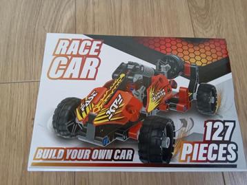 2x bouwpakket - raceauto en vliegtuig - NIEUW beschikbaar voor biedingen