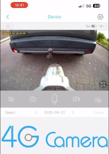 4G On Spot Trailercamera beschikbaar voor biedingen
