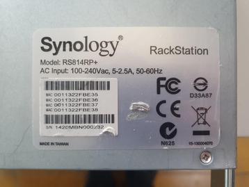 Server - Synology RS814RP+ - 2x 4TB HDD - 2x 240GB SSD beschikbaar voor biedingen
