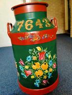 Handbeschilderde Melkbus met Bloemen, Ophalen